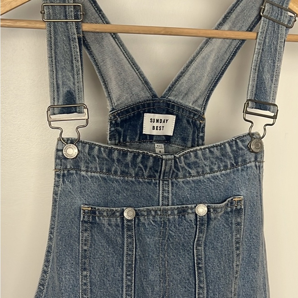 Sunday Best Blue Denim Overalls